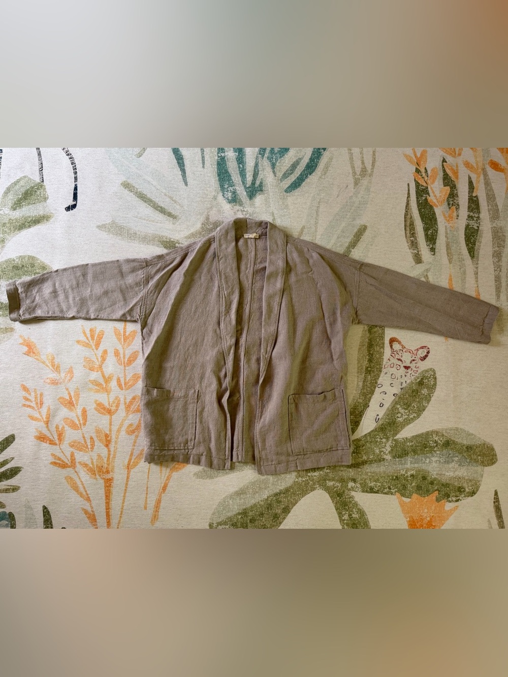 Eileen Fisher Linen Jacket - Size Small